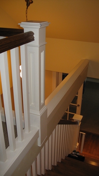 top newel beam detail